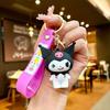 Llavero con colgante de helado con forma de animal, bonito llavero de coche, bonito colgante para bolso de pareja, venta al por mayor