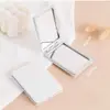 Espejo Pequeño de Venta Caliente Transfronterizo, Espejo de Maquillaje Portátil, Espejo DIY de Doble Cara, Espejo Plegable de Mano, Espejo al por Mayor