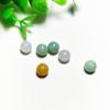 Preço de fábrica fornecimento DIY feito à mão corrida de gelo contas de jade de três cores seleção de moda colorida A mercadorias contas de jade atacado