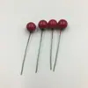 Frutas de Natal bola de espuma dourada e prateada fruta vermelha de Natal baga geada fruta romã fruta de areia pequena acessórios para caixa de doces DIY