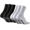 Calcetines de Fútbol Antideslizantes de Color Sólido Transfronterizos para Hombres y Mujeres, Base de Toalla para Entrenamiento, Pegamento Inferior, Longitud Media, Amortiguadores, Resistentes al Desgaste, Transpirables, Calcetines Deportivos