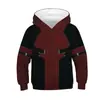 AliExpress Transfronterizo Nuevo Superhéroe Infantil Sudadera Deadpool Animación 3D Sudadera Cosplay Sudadera