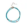 Nuevo Collar de Perlas Azules con Cuentas Estilo Chinoiserie para Mujer, Lujo Accesible Nicho de Gama Alta, Accesorios de Collar para Clavícula Simples y Versátiles