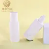 Em estoque conjuntos de frascos de vidro redondos e chatos de 30-150ml, frasco de loção de 100ml, frasco de creme de 20g/50g, frascos vazios para skincare