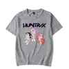 Nuevas Camisetas Casuales Sueltas de Manga Corta Impresas Transfronterizas 2025 para Hombres y Mujeres