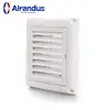 Venezianas de Ventilação Plásticas para Exterior Ventilação Parede Externa Venezianas à Prova d'Água e de Chuva