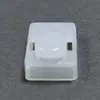 Lâmpada de atmosfera universal para carro Tesla, concha da lâmpada da maçaneta, concha da lâmpada de iluminação LED, concha da cabeça da lâmpada, concha de plástico