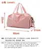 Bolsa de Fitness para Natação com Separação Seco e Molhado Transfronteiriça para Mulheres, Bolsa Transversal para Treinamento de Yoga, Bolsa de Viagem de Grande Capacidade, Leve
