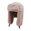 Novos Chapéus Quentes de Inverno para Homens e Mulheres, Chapéus Lei Feng à Prova de Frio, Moda Fleece para Exterior com Proteção Auricular à Prova de Vento, Tendência