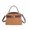 Bolso Pequeño Cuadrado de Diseño de Nicho para Mujer Invierno 2025 Nuevo Bolso Cruzado de Hombro Versátil en Bloques de Color Lujo Ligero Elegante