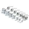 Aretes, Aretes de Zircón con Montura de Cuatro Garras, Existencias Listas para Envío Transfronterizo, Acero Inoxidable con Incrustaciones de Diamantes, Sencillos Aretes de Bola Pequeña de Diamante Único para Cartílago