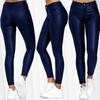 2023 nueva estación independiente ropa de mujer europea y americana Amazon wish pantalones casuales leggings comercio exterior pantalones de cuero PU en stock
