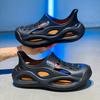 Zapatos Casuales de Playa para Hombre 2025, Sandalias de Punta Cerrada con Suela Gruesa y Suave, Pantuflas de Verano para Pareja, Zuecos, Zapatos Casuales para Mujer