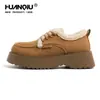 Zapatos Birkenstock Universales de Suela Gruesa para Mujer, Nuevo Estilo Otoño e Invierno 2025, Zapatos de Algodón Gruesos y Cálidos, Zapatos de Mujer Modernos y Versátiles