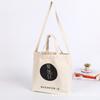 Bolsa de lona de regalo, bolso de mano, punto en blanco, publicidad, compras, bolsa de algodón, logotipo impreso, protección ambiental, transferencia térmica, punto