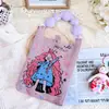 Monedero para Fiesta Estudiantil, Bolso para Teléfono Móvil de Compras, Bolso de Hombro Pequeño Tejido, Bolso de Mano Lindo Versátil, Bolso Cruzado Mini para Mujer