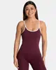 Chaleco Deportivo Teveo Sin Costuras Ajustado Bloque de Color Espalda Descubierta para Mujer Chaleco de Yoga Ropa Exterior Top Deportivo Ropa de Fitness