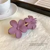 Pinza para el Cabello para Mujer con Diseño de Flor para la Parte Trasera de la Cabeza, Nuevo Modelo 2026, Pinza de Pato Grande con Acabado de Alta Gama, Accesorio para el Cabello para Peinados Recogidos