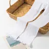 Pantalones de Encaje para Niños de Verano Antienganches y Antimosquitos de 3/4 Blancos Medias Finas para Niños