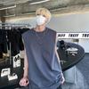 Chaleco retro de estilo americano Xia Xin 2023 para hombre, chaleco holgado sin mangas, camiseta informal de moda urbana para hombre