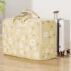 Bolsa de equipaje portátil para mudanza Little Daisy, Caja de almacenamiento a prueba de humedad y polvo, Caja de almacenamiento y organización para ropa, Bolsa de almacenamiento