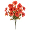 Plantas Verdes Simuladas Mais Vendidas da Amazon Eucalipto Amor-Perfeito Decoração Externa para Casa Flores de Casamento Flores Artificiais Atacado
