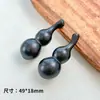 Sándalo verde pequeño calabaza texto juego pulsera calabaza pulsera colgante accesorios tallado vintage accesorios de juego de texto DIY