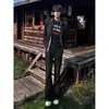Pantalones de Hombre Lisos de Caída Suave Estilo High Street Otoño 2026, Estilo Hong Kong Moderno Versátil Adelgazantes y Alargadores de Piernas Ligeramente Acampanados