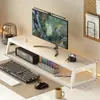 Sala de E-Sports Computador de Mesa Elevado Escritório Mesa de Trabalho Prateleira de Armazenamento Base para Monitor Suporte para Notebook