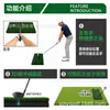 Venta Caliente de Amazon Campo de Césped de Nylon Agujero de Césped Corte Swing Golpear Esterilla de Práctica Esterilla de Golpear de Golf Personalizable Reemplazable