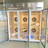 Congelador de Gabinete de Secado de Pato Enfriado por Aire de Puerta Simple/Doble/Triple para Ganso y Pato Asado, Gabinete de Secado al Aire para Conservación y Deshumidificación, Gabinete de Secado para Embrión de Pato Asado