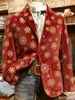 Site independente internacional Amazon TEME blazer de veludo cotelê de manga comprida com dois bolsos masculinos