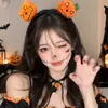 2026 Nuevos Accesorios para Fiesta Estilo Oscuro Diadema Transfronteriza Adulto Diadema Divertida Halloween Pinza para el Cabello de Calavera para Mujeres