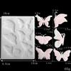Molde de Silicona de Mariposa Molde Plegable para Pastel Decoración de Bordes de Pastel Molde de Chocolate Molde de Impresión