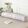 Almohada larga, almohada larga tipo tira, respaldo grande, almohada larga de orejas de conejo, almohada larga de gasa de doble capa 100% algodón, almohada de apoyo para las piernas durante el embarazo