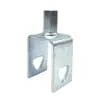 Conexões de Drenagem Niveladas por Sifão, Braçadeira de Suspensão para Tubo, Braçadeira Vertical para Tubo, Pequena Braçadeira, Placa de Montagem, Conector de Aço Quadrado, Pino Triangular