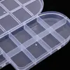 Caja de Plástico Caja de Almacenamiento Especial para Helado con Tapa de Polipropileno Engrosado Caja de Almacenamiento para Joyería con Cuentas Caja de Empaque para Pendientes Anillos