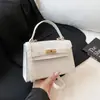 Bolsas de Alta Gama para Mujer 2025 Otoño Nuevo Bolso Kelly de Viaje de Moda Diseño Sencillo de Nicho Bolso de Hombro Único Cruzado