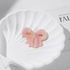 Zambeiya Horquilla de Ácido Acético Estilo Coreano Moda para Mujer Adulta Lazo Simple Pinza de Pato Clip Lateral Horquilla para Salir