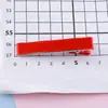 Clip de medio bolso grueso de poliéster de protección ambiental de 6 cm, clip de pico de pato, accesorios para el cabello para niños, pinza para el cabello, material de bricolaje, pequeños accesorios de joyería, venta al por mayor