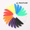 Al por mayor en stock plumas para flechas 2 pulgadas Forma de gota de agua plástico de alta elasticidad para flechas de poleas y recurvas accesorios transfronterizo