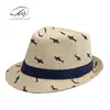 Sombrilla y Sombrero de Sol Estilo Padre-Hijo para Exteriores con Protección Solar Jazz Hat para Hombres y Mujeres, Sombrero de Paja de Verano para Playa, Sombrero Panamá para Niños