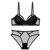 Sujetador push-up con soporte de aros de comercio exterior, parte superior fina y parte inferior gruesa, lencería sexy, sujetador sexy transfronterizo, conjunto de sujetador anti-flacidez