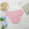 Ropa interior de algodón puro de alto valor para niñas mujeres todo algodón antibacteriana transpirable entrepierna estilo japonés para mujer cintura media para mujer al por mayor