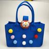 Internet Celebrity Felt Bag Acompanhando Bolsa de Presente Bolsa de Feltro dos Desenhos Animados Saco de Presente de Banquete de Casamento de Um Ano de Idade Logotipo Personalizado