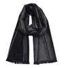 2018 Novo Lenço de Moda Masculina Estilo Cavalheiro Britânico Fio Tingido Viscose Listrado com Franjas Inverno Exportação Atacado