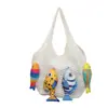 Nova bolsa de palha tecida à mão, grande capacidade, design único, estilo étnico, perfeita para o uso diário e para o trabalho.