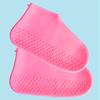 Funda de silicona para zapatos, resistente al desgaste, impermeable, antideslizante, a prueba de nieve, para viajes al aire libre, para adultos y playa, directa de fábrica.