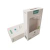 Caja de embalaje de productos electrónicos con cable de datos personalizado, caja de cartón con ventana, caja de cartón blanca, caja de color digital, lote pequeño personalizado