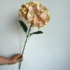 Ramo único 72 peças de filme 3D hortênsia casamento auditório teto estrada chumbo alto arranjo de flores floral decoração suave hortênsia